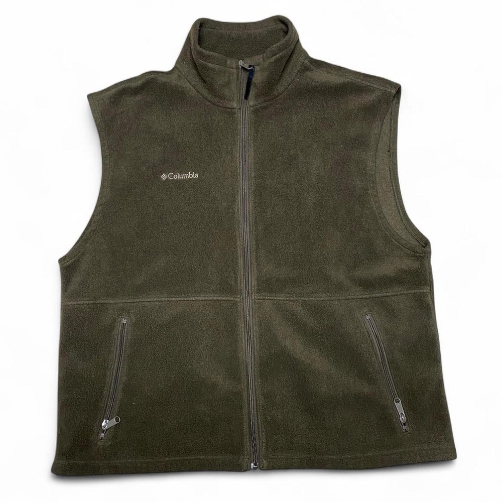Vintage Columbia brown‎ fleece vest